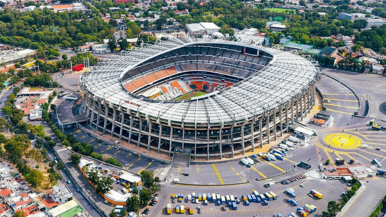 Estadio Azteca exterior view