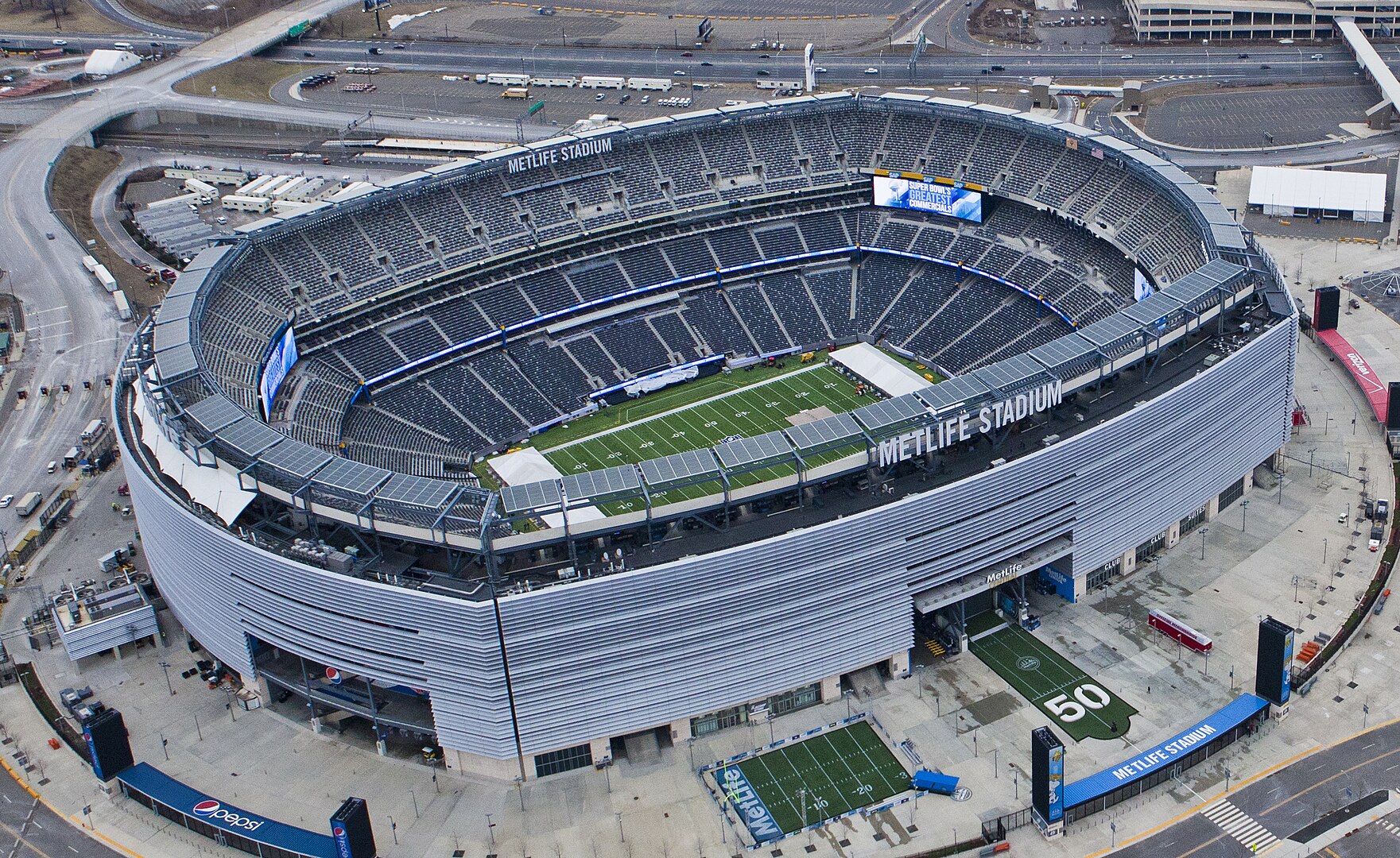 MetLife Stadium exterior view