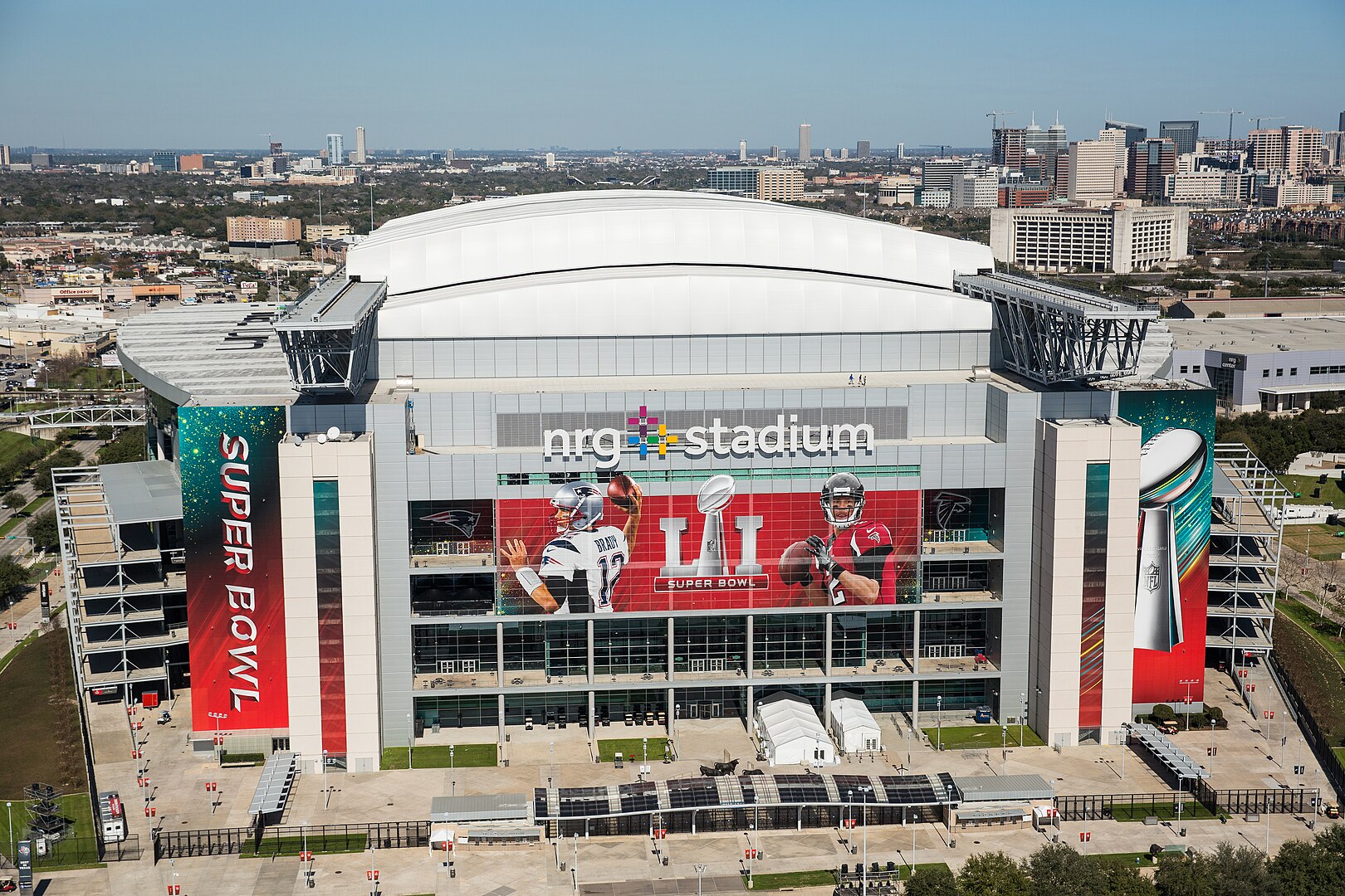 NRG Stadium exterior view